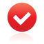 button check red